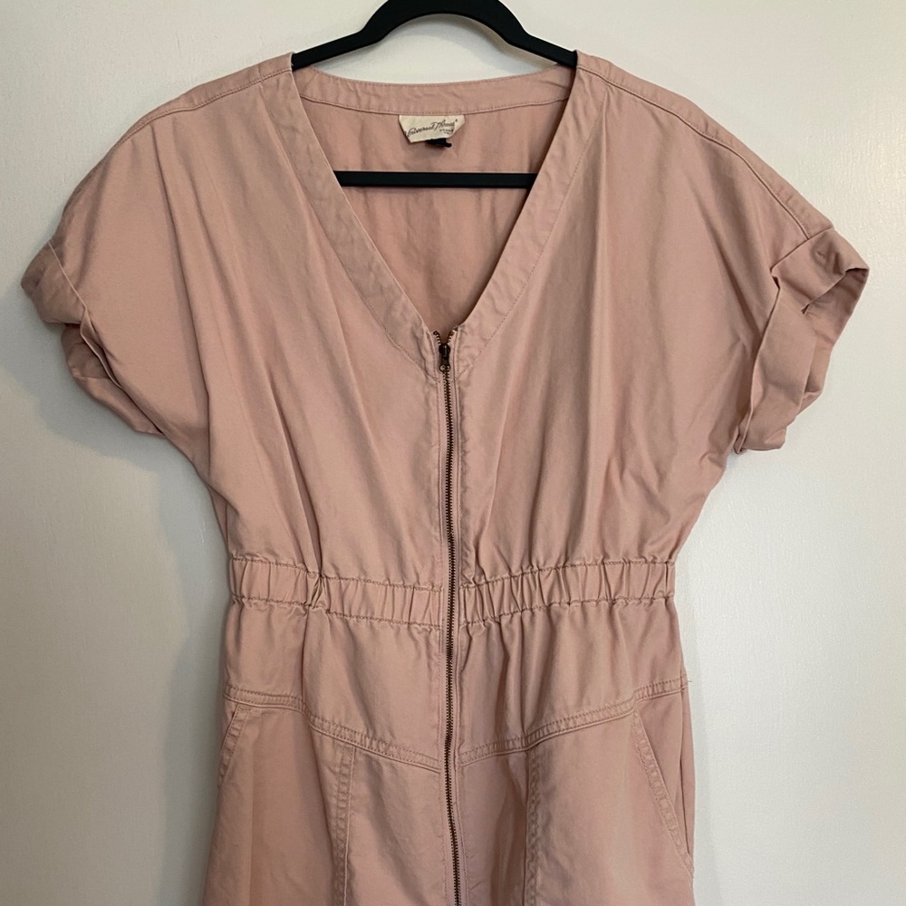 Pink Jean Dress